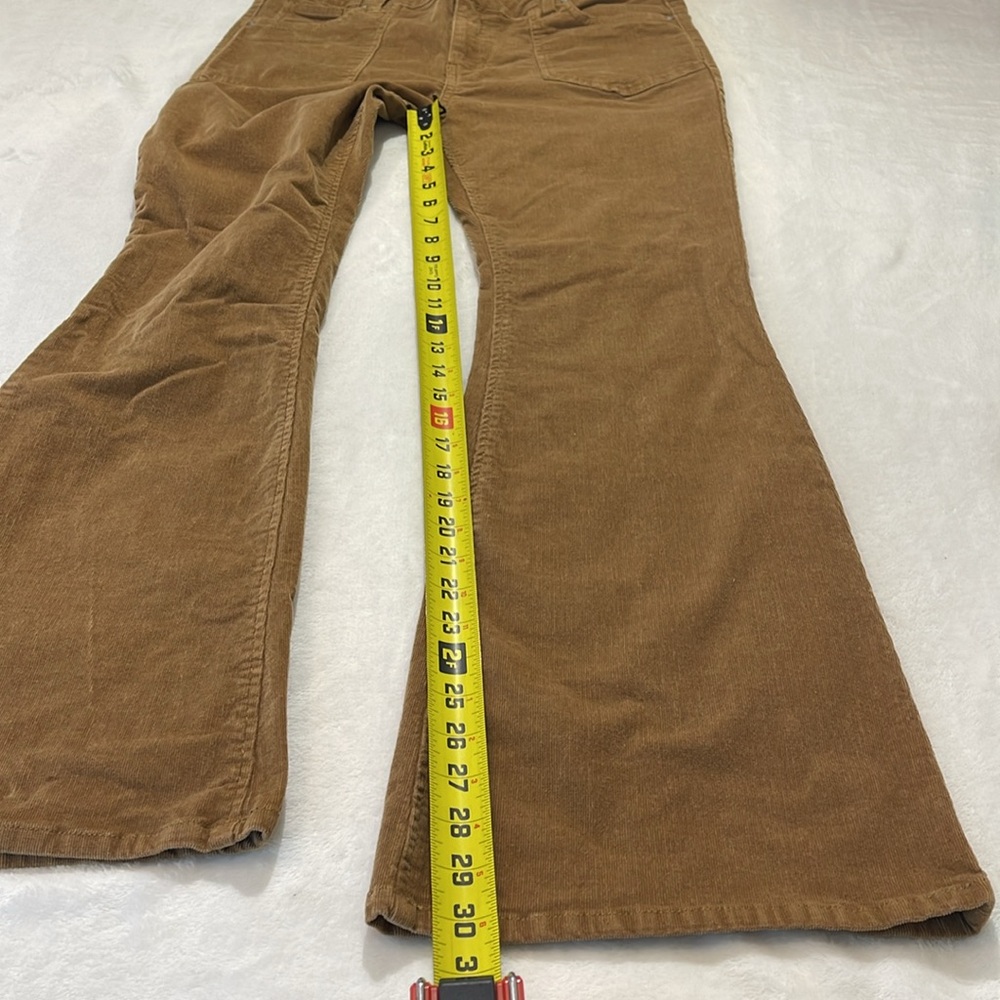 CELEBRITY PINK SIZE 15/32 Women's Brown Corduroy Flare Jeans - Picture 2 of 7